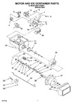 Diagram for 05 - Motor And Ice Container Parts