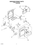 Diagram for 08 - Dispenser Front Parts