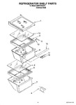 Diagram for 03 - Refrigerator Shelf Parts