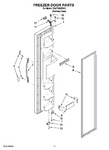 Diagram for 07 - Freezer Door Parts