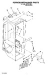 Diagram for 02 - Refrigerator Liner Parts