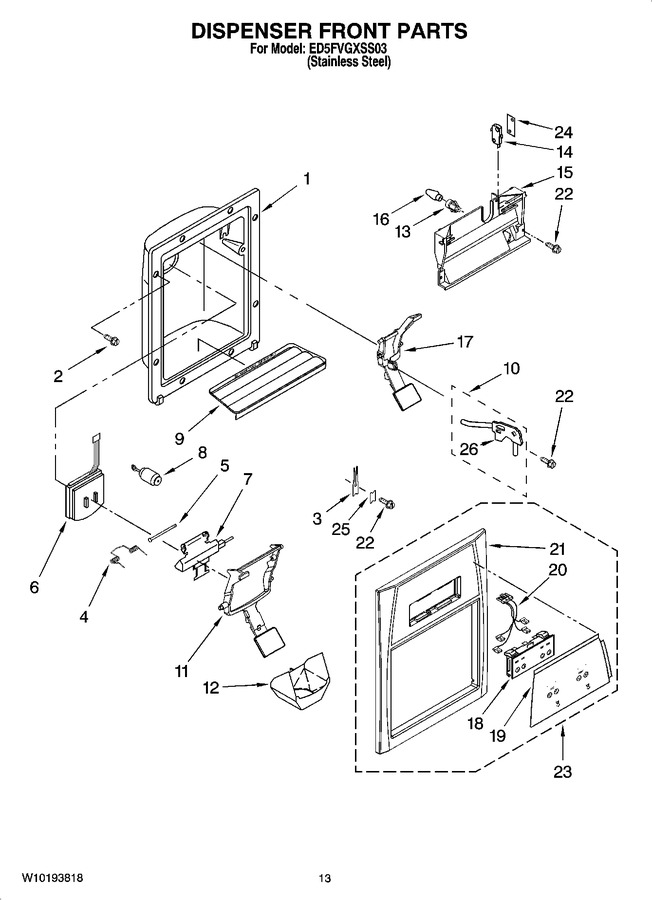 Diagram for ED5FVGXSS03