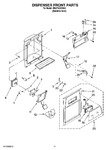 Diagram for 08 - Dispenser Front Parts