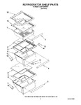 Diagram for 03 - Refrigerator Shelf Parts