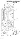 Diagram for 02 - Refrigerator Liner Parts