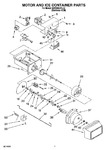 Diagram for 05 - Motor And Ice Container Parts