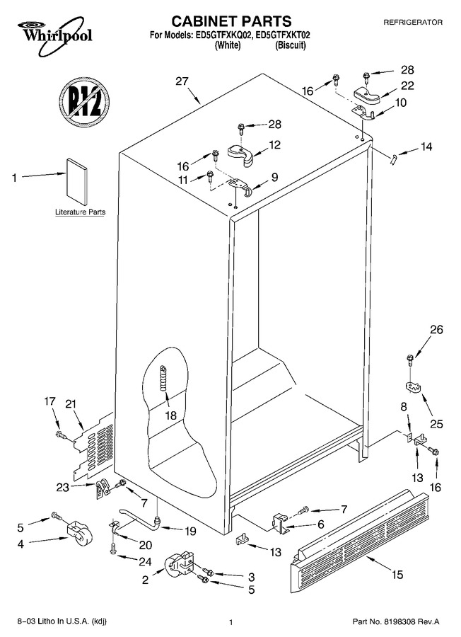 Diagram for ED5GTFXKT02