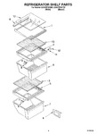 Diagram for 03 - Refrigerator Shelf Parts