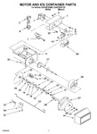 Diagram for 05 - Motor And Ice Container Parts