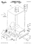 Diagram for 01 - Cabinet Parts