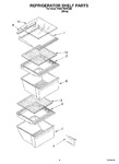 Diagram for 03 - Refrigerator Shelf Parts