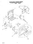 Diagram for 08 - Dispenser Front