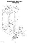 Diagram for 02 - Refrigerator Liner Parts