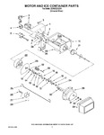 Diagram for 05 - Motor And Ice Container Parts