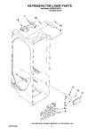 Diagram for 02 - Refrigerator Liner Parts