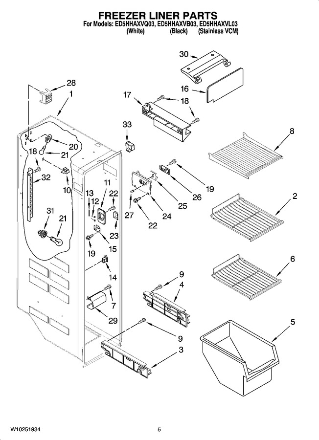 Diagram for ED5HHAXVB03