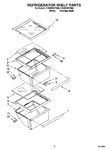 Diagram for 03 - Refrigerator Shelf Parts