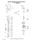 Diagram for 05 - Motor And Ice Container Parts