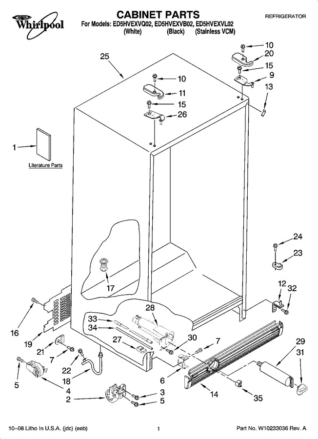 Diagram for ED5HVEXVL02