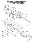 Diagram for 05 - Motor And Ice Container Parts