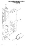 Diagram for 02 - Refrigerator Liner Parts