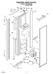 Diagram for 07 - Freezer Door Parts