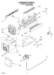 Diagram for 12 - Icemaker Parts, Parts Not Illustrated