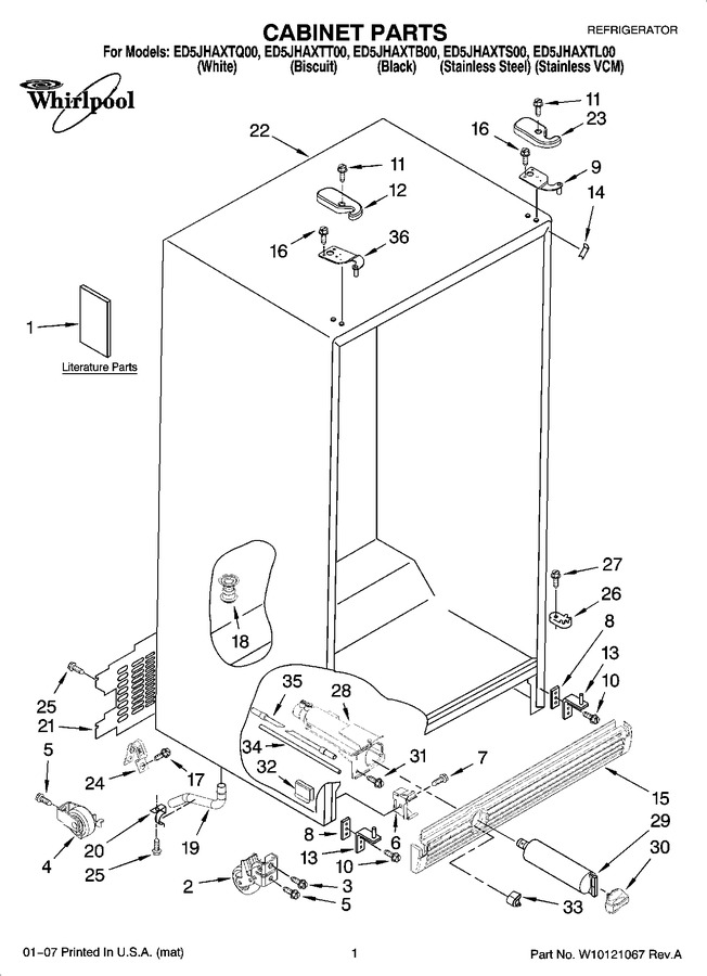 Diagram for ED5JHAXTS00