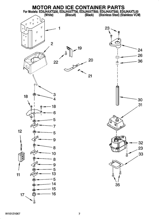 Diagram for ED5JHAXTT00