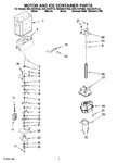 Diagram for 05 - Motor And Ice Container Parts