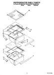 Diagram for 03 - Refrigerator Shelf Parts