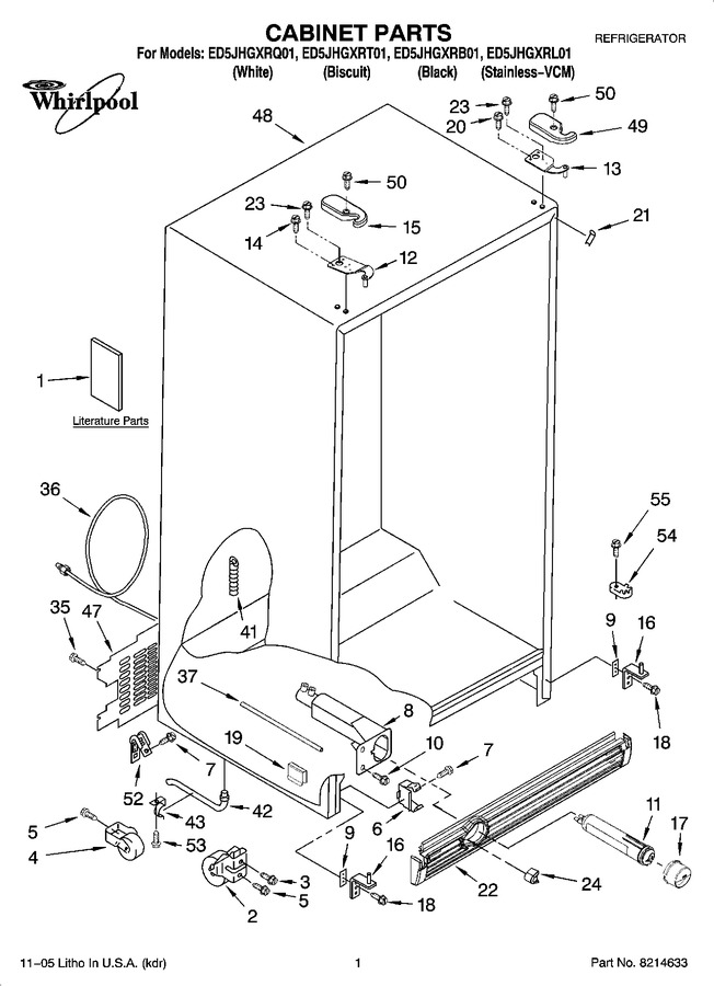 Diagram for ED5JHGXRL01