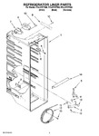 Diagram for 02 - Refrigerator Liner Parts