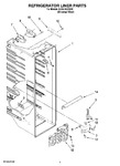 Diagram for 02 - Refrigerator Liner Parts