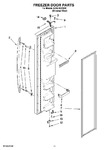 Diagram for 07 - Freezer Door Parts