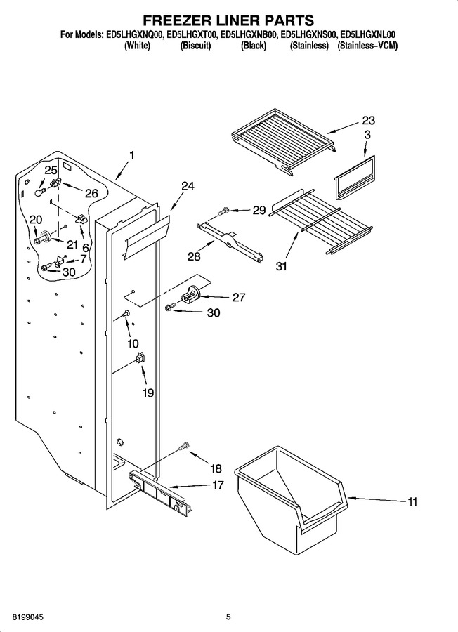 Diagram for ED5LHGXT00