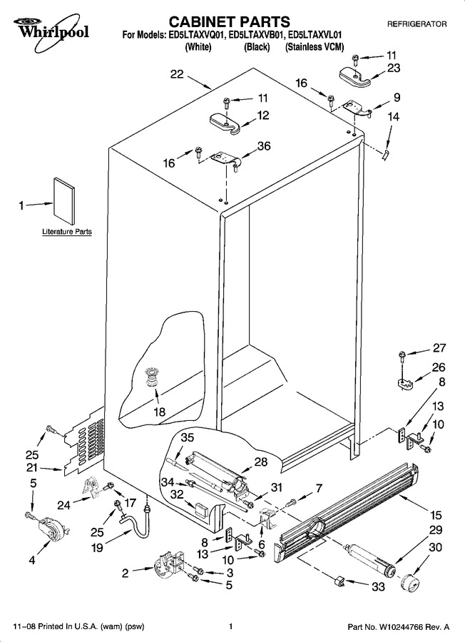 Diagram for ED5LTAXVQ01