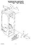 Diagram for 02 - Refrigerator Liner Parts