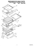 Diagram for 03 - Refrigerator Shelf Parts