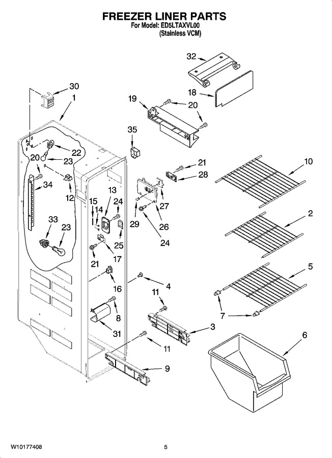 Diagram for ED5LTAXVL00