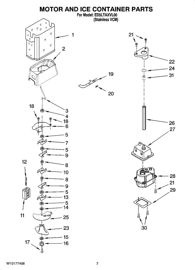 Diagram for ED5LTAXVL00