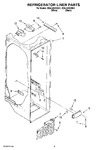 Diagram for 02 - Refrigerator Liner Parts