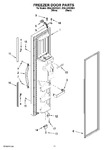 Diagram for 07 - Freezer Door Parts