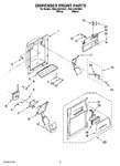 Diagram for 08 - Dispenser Front Parts