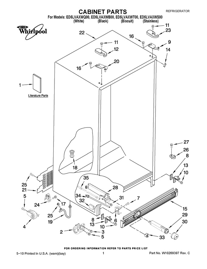 Diagram for ED5LVAXWT00