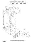 Diagram for 02 - Refrigerator Liner Parts