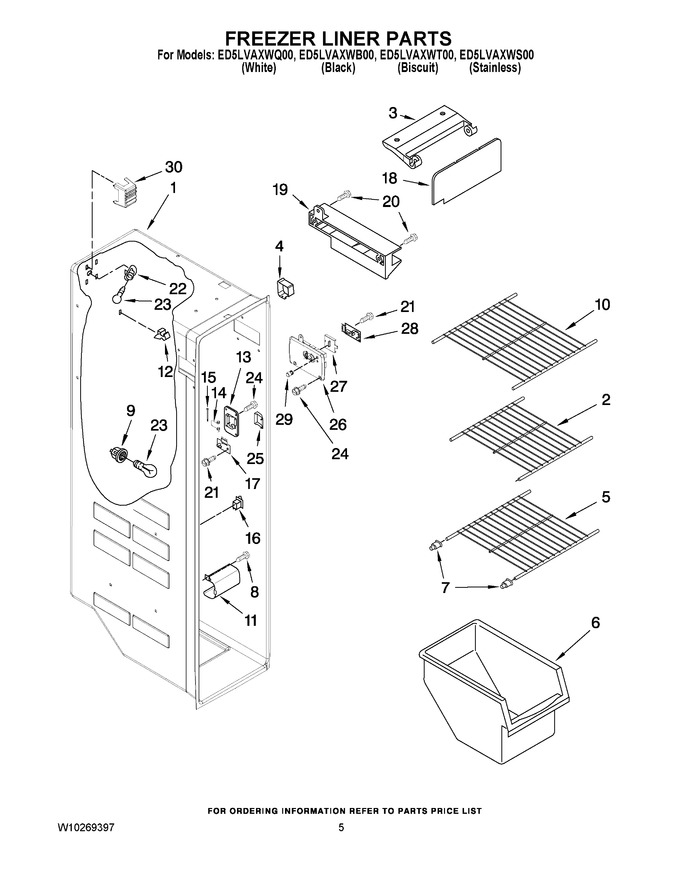 Diagram for ED5LVAXWB00