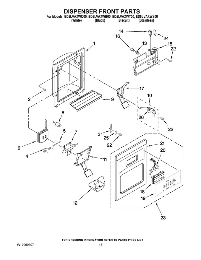 Diagram for ED5LVAXWB00