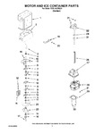 Diagram for 05 - Motor And Ice Container Parts