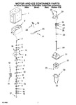 Diagram for 05 - Motor And Ice Container Parts